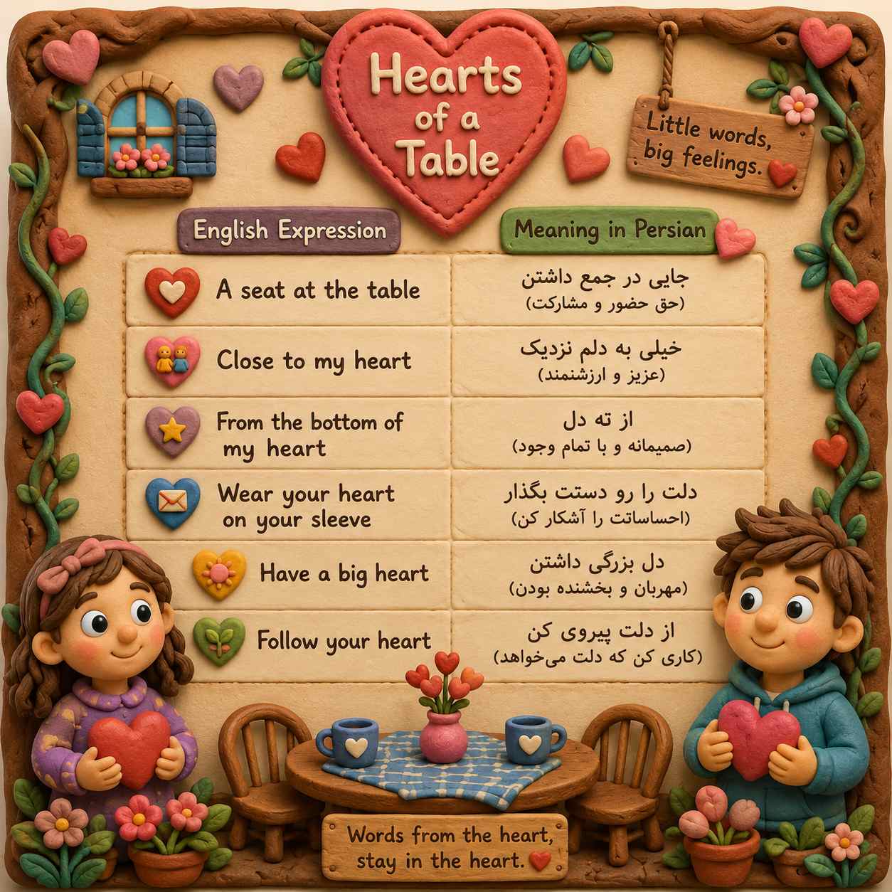 اصطلاحات انگلیسی عاشقانه