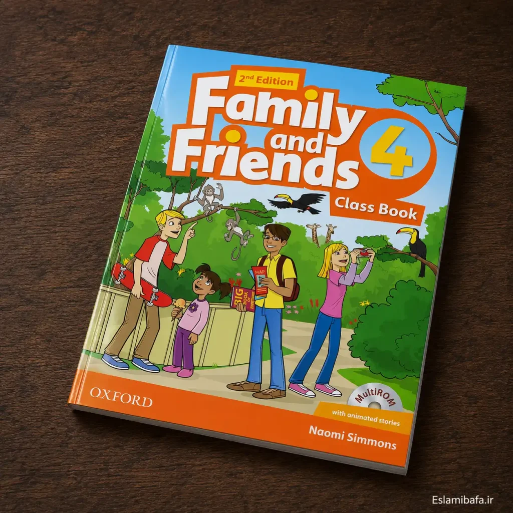 نمونه سوالات فمیلی فرندز ۴ - Family and Friends 4