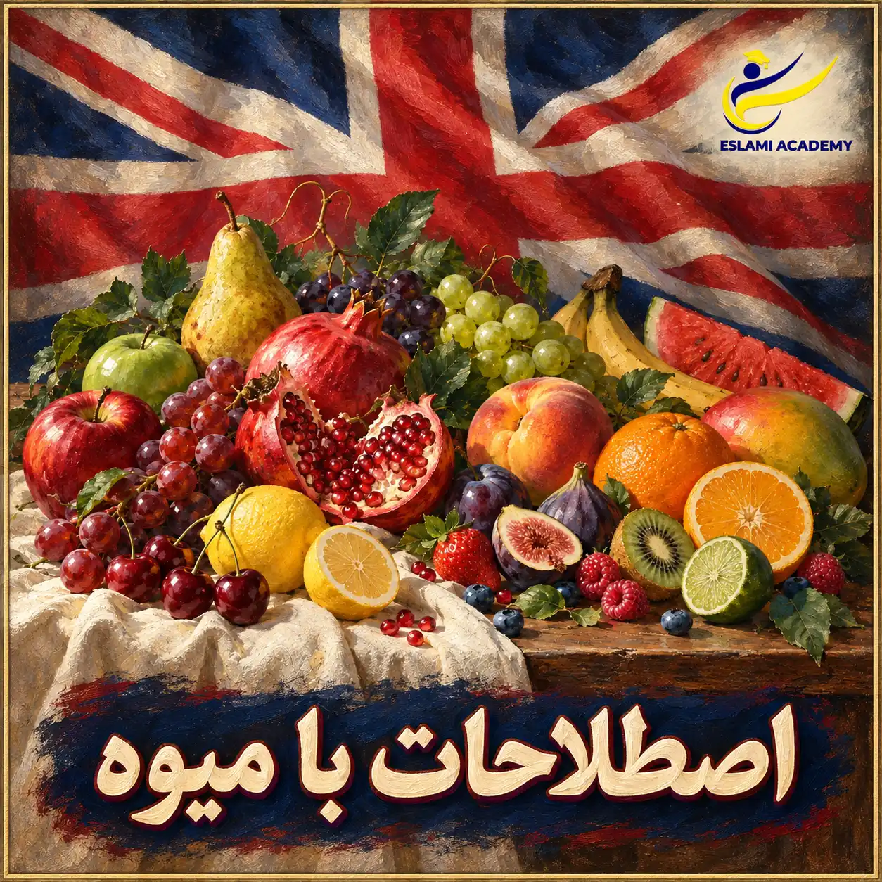 نام میوه‌ها به انگلیسی با تلفظ و معنی فارسی