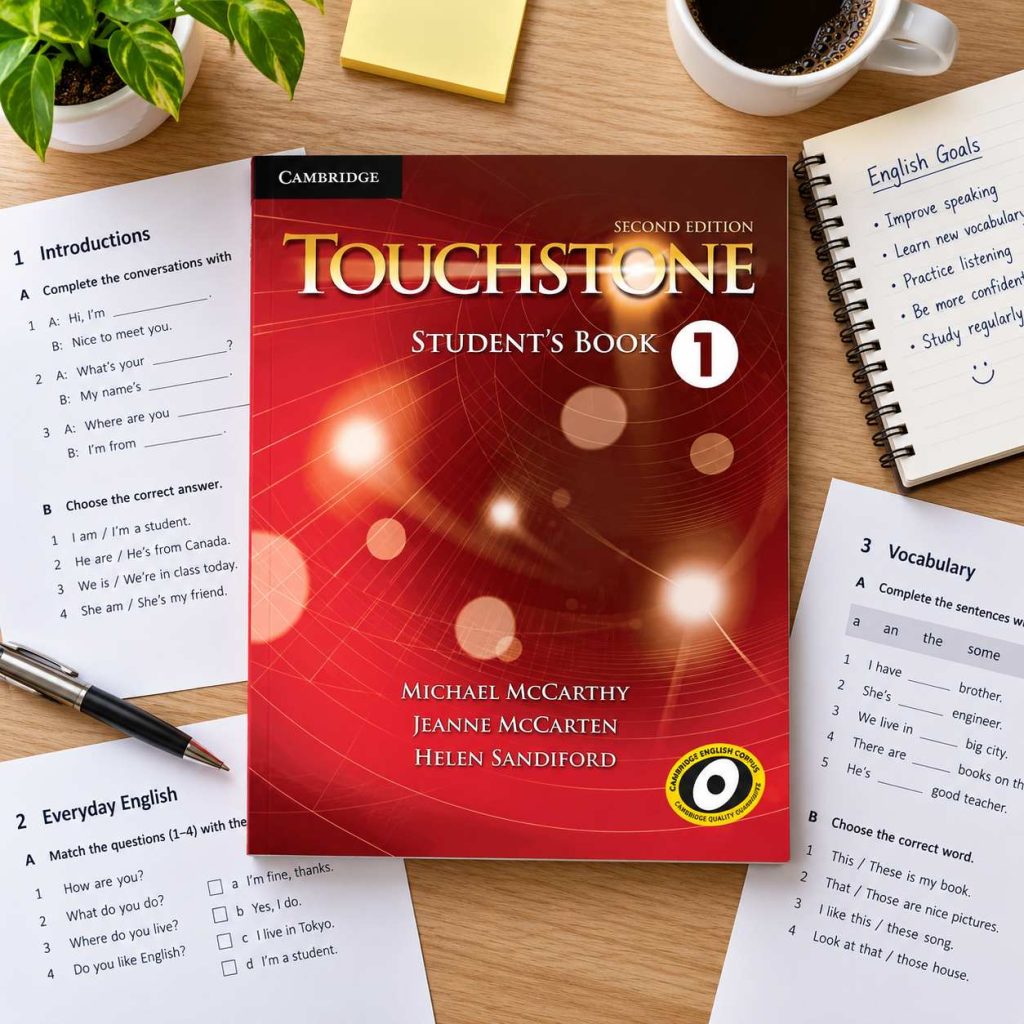 نمونه سوال Touchstone 1 با جواب و دانلود PDF